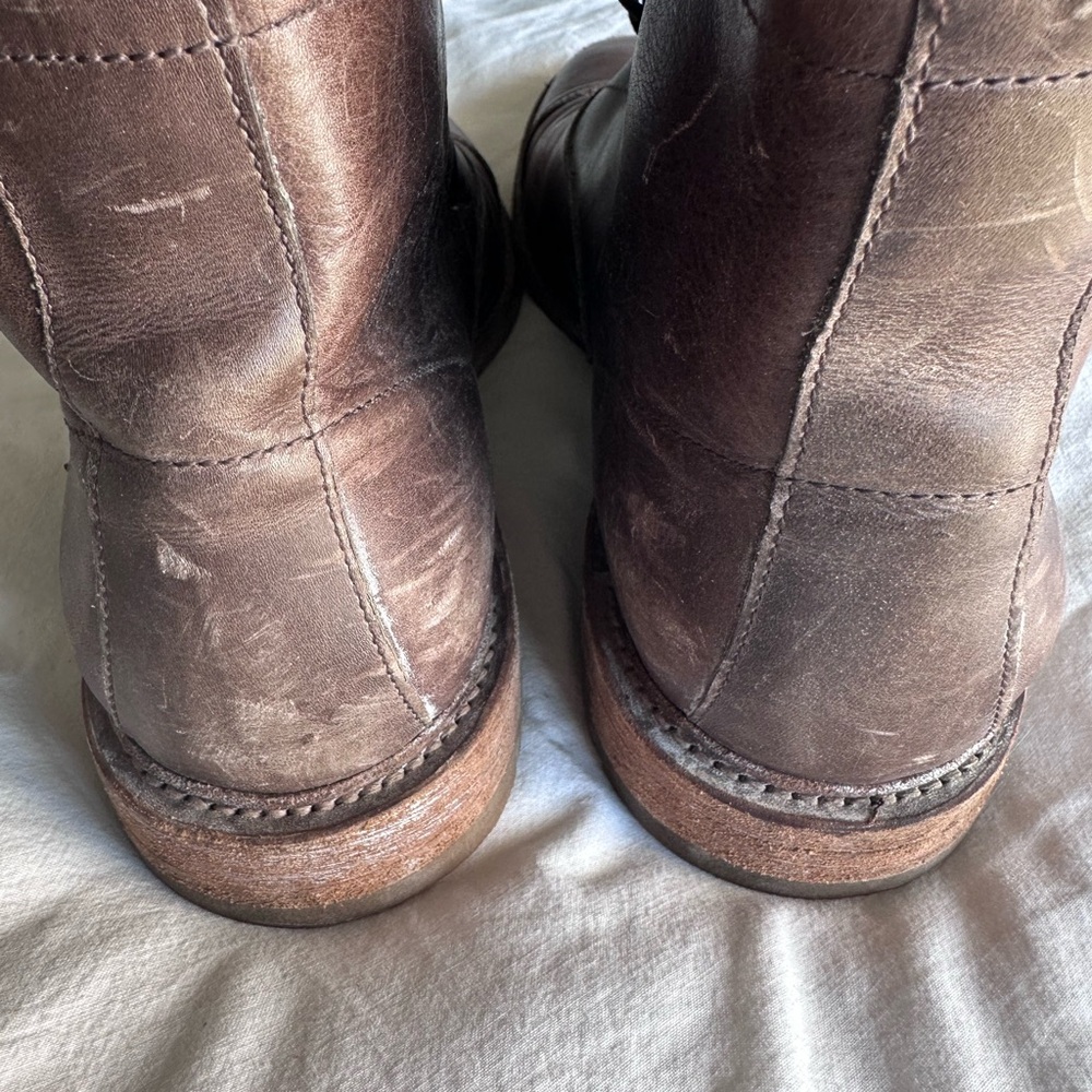 Frye Men's Cap Toe Boots - Seth Style - Picture 3 of 9